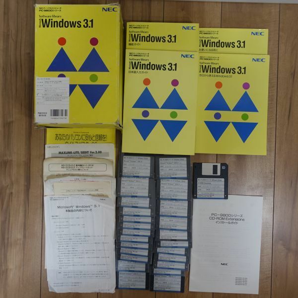 NEC Microsoft Windows 3.1 PC-9800シリーズ フロッピーディスク