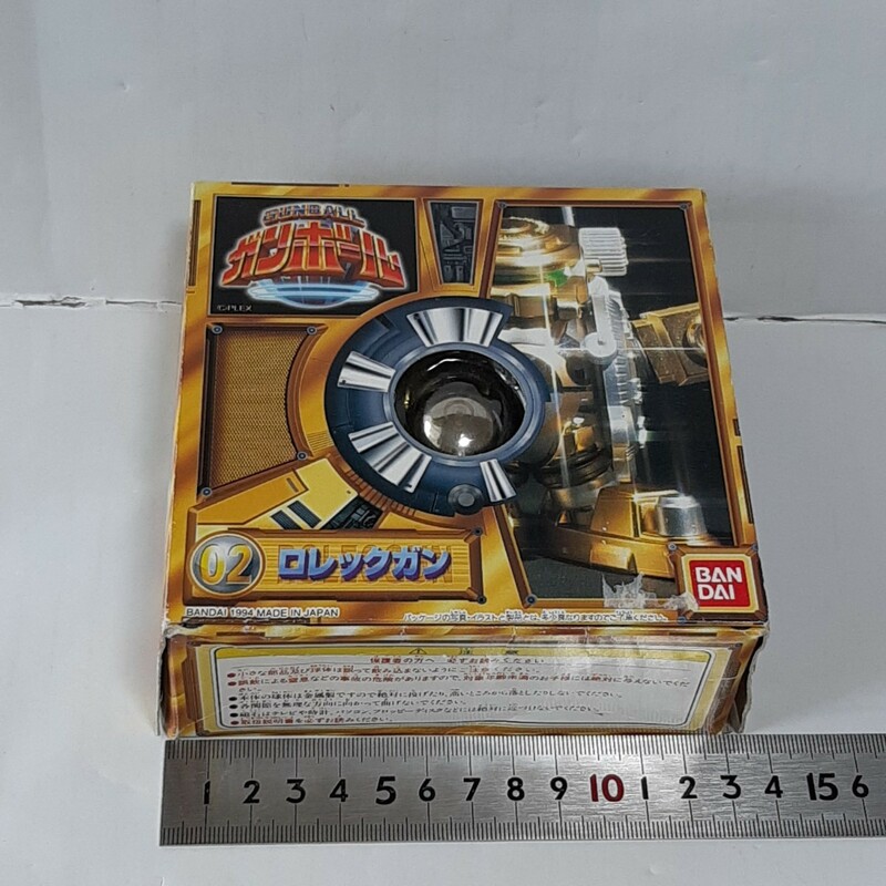 バンダイ GUNBALL ガンボール 02 ロレックガン 1994 フィギュア おもちゃ 玩具 磁石 JAPAN TOYS ロボ マグネ gunball レトロ レア