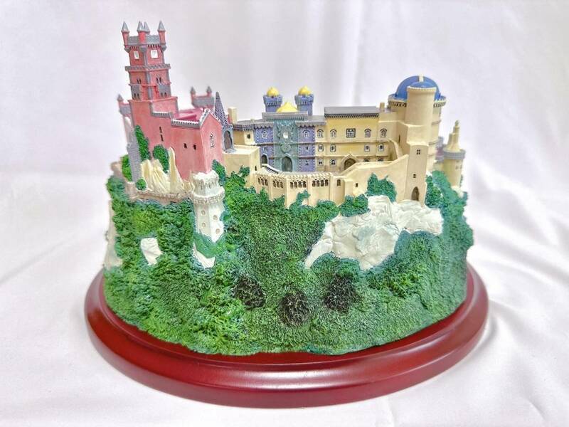 即日発送 レノックス LENOX ペナ城 ペーナ国立宮殿 PENA PALACE 1997 限定版 ポルトガル シントラ ビンテージ 世界の名城25選 ジオラマ