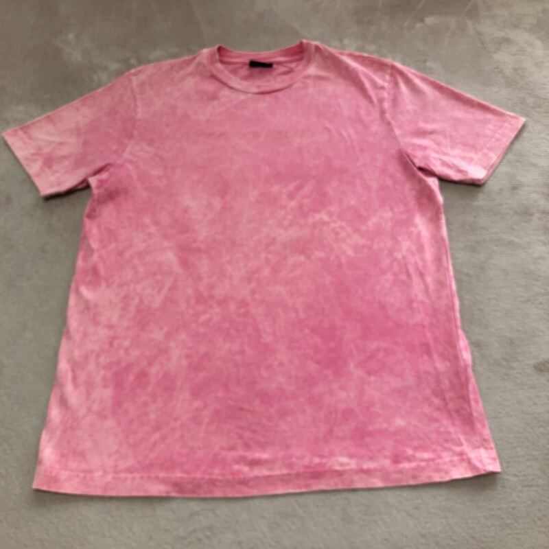 DIESEL ディーゼル タイダイ柄 Tシャツ サイズS ピンク ディーゼルジャパン 正規品 バックプリントあり ブルガリア製 美品