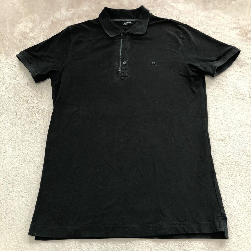 DIESEL ディーゼル ポロシャツ ブラック サイズS ディーゼルジャパン 正規品 美品