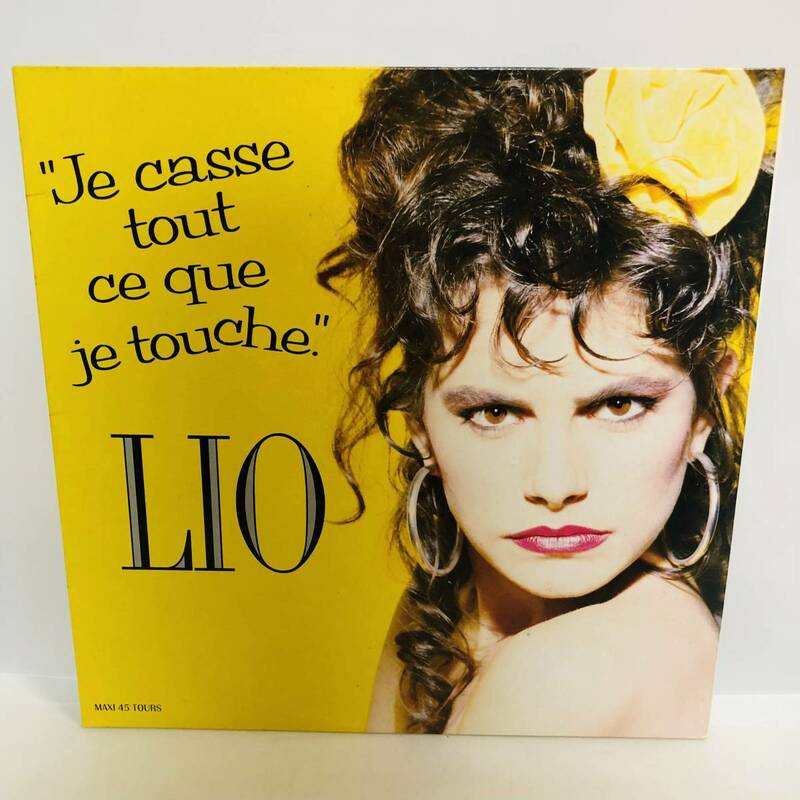 【LP】レコード 再生未確認 LIO / Je Casse Tout Ce Que Je Touche 87年 Pop Model Banana Split ロカビリー ※まとめ買い大歓迎！同梱可能