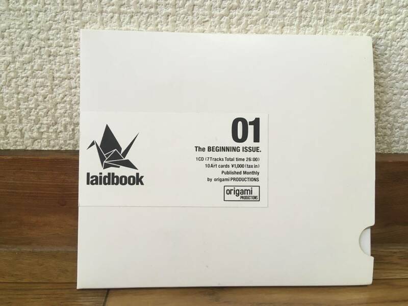 V.A. - laidbook 01 The BEGINNING ISSUE. 中古CD 2009 origami PRODUCTIONS 45 mabanua yukihiro atsumi thirdiq shingo suzuki think twi