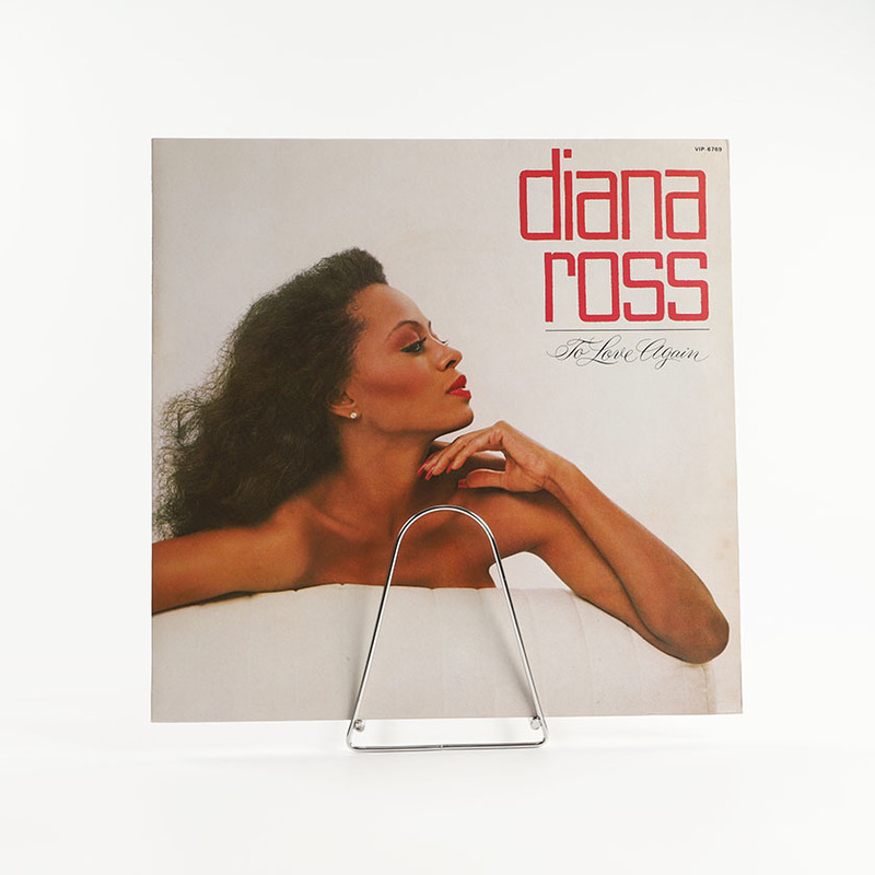 LP diana ross To Love Agains 1981年発売 9曲 / VIP-6769 帯あり (外袋 内袋交換済み)レコード専用ダンボールで発送（ジャンク商品）