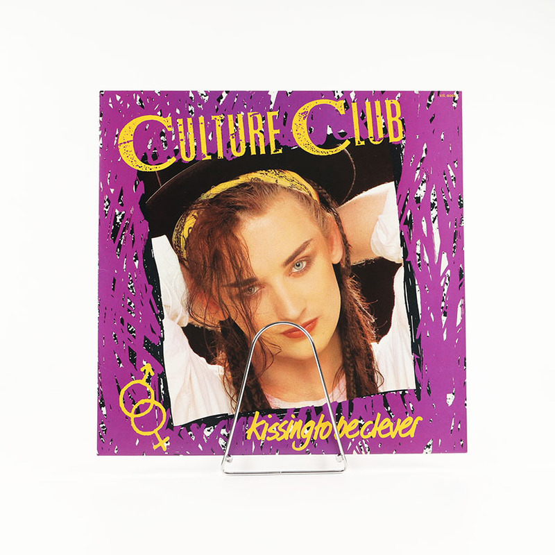 LP CULTURE CLUB KISSING TO BE CLEVER 1982年発売 9曲 / VIL-6008 帯あり (外袋 内袋交換済み)（ジャンク商品）