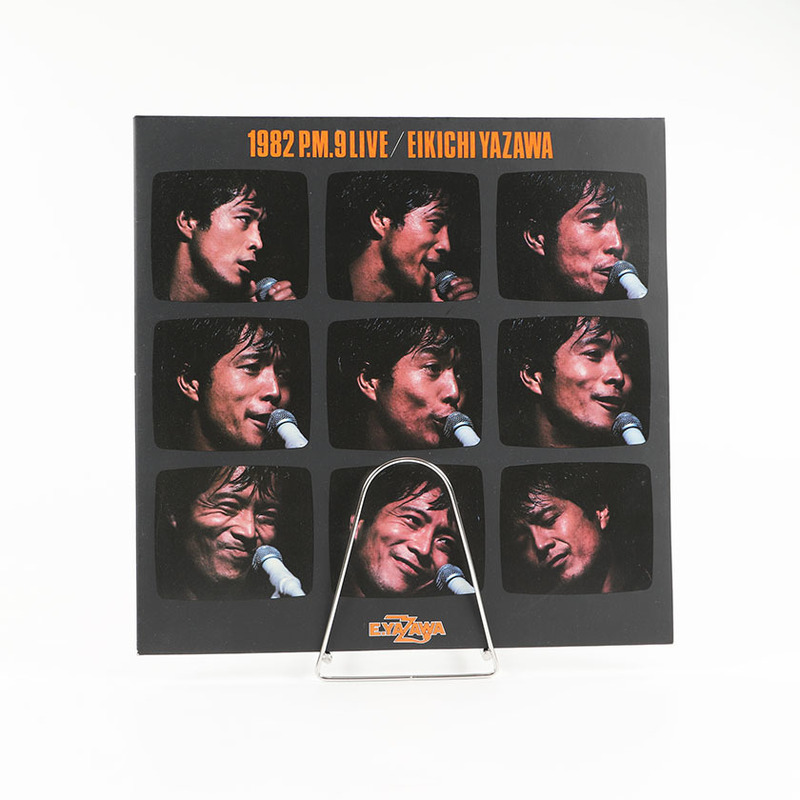 LP 矢沢永吉 1982 P.M.9 LIVE 1983年発売 2枚組 15曲 / K-5503~4 帯付き (外袋 内袋交換済み) （ジャンク商品）
