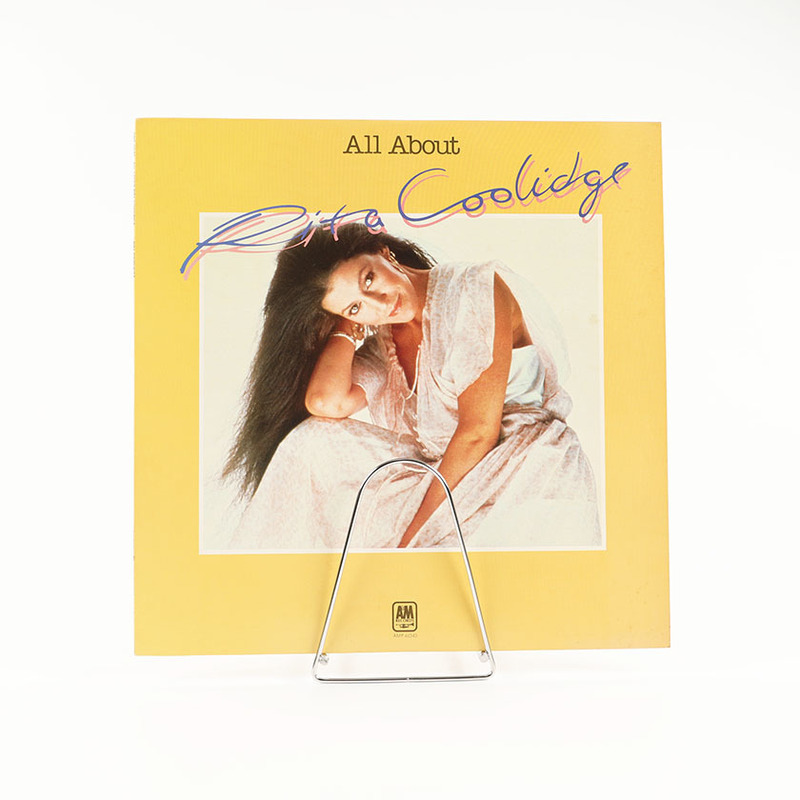 LP RITA COOLIDGE All About Rita Coolidge 1979年発売 12曲 / AMP-6043 帯なし (外袋 内袋交換済み)（ジャンク商品）