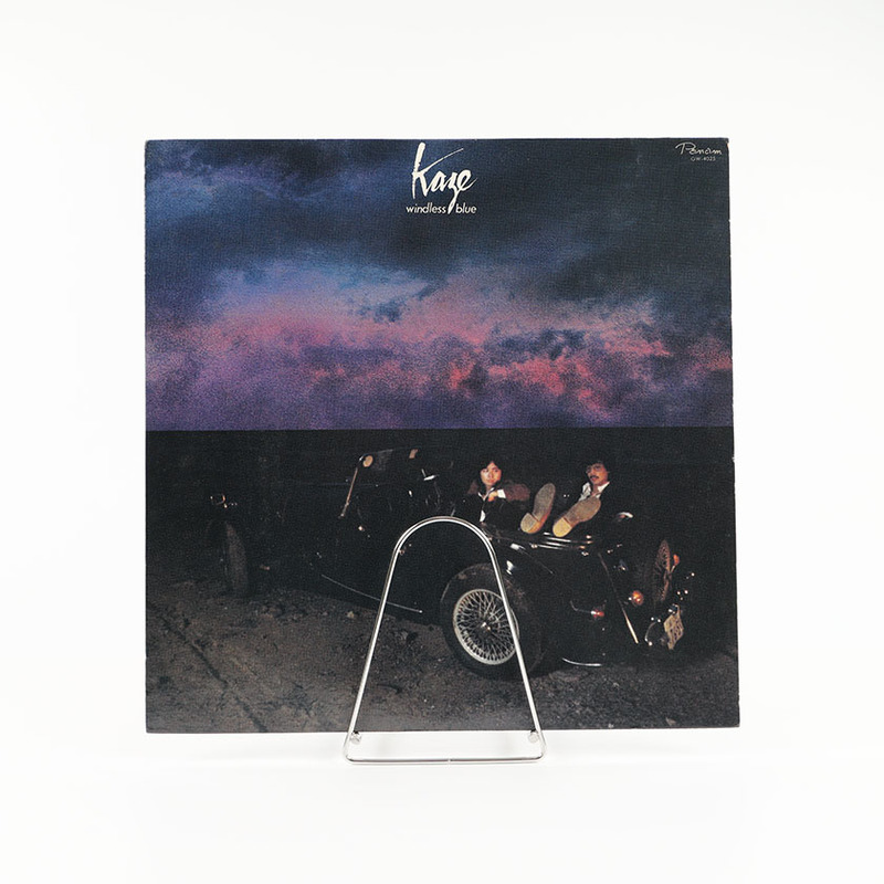 LP 風 kaze windless blue 1976年発売 11曲 / GW-4025 帯付き (外袋 内袋交換済み) レコード専用ダンボールで発送（ジャンク商品）