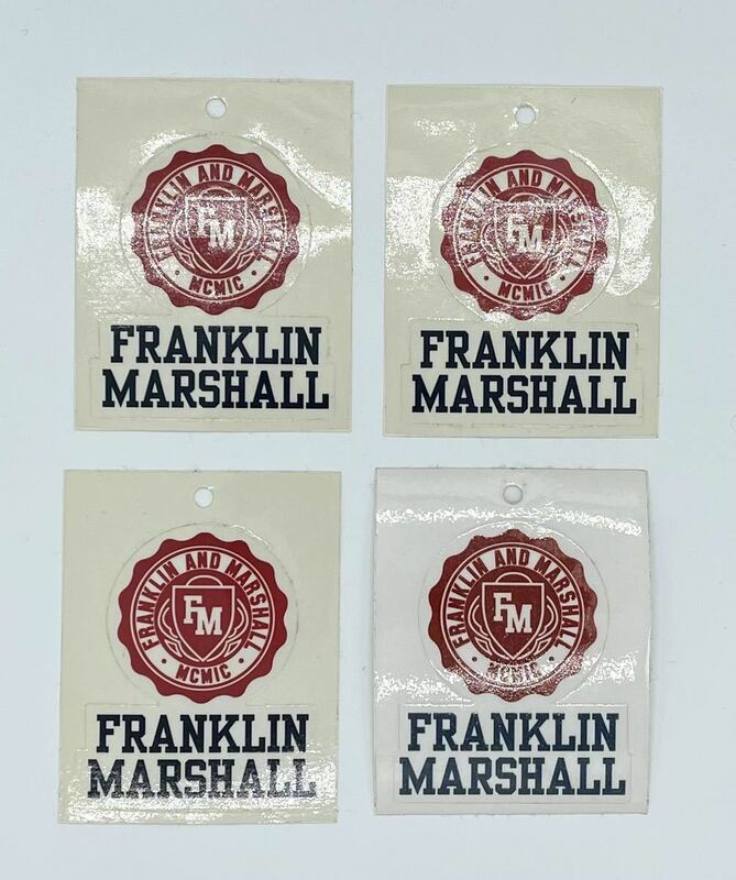 Franklin&Marshall ステッカー 4枚セット 当時物