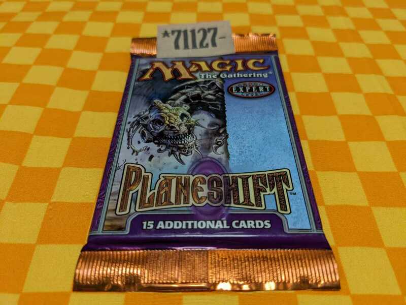 ★71-127- MAGIC The Gathering PLANESHIFT 未開封 1パック 英語版 マジックザギャザリング プレーンシフト MTG トレカ カード