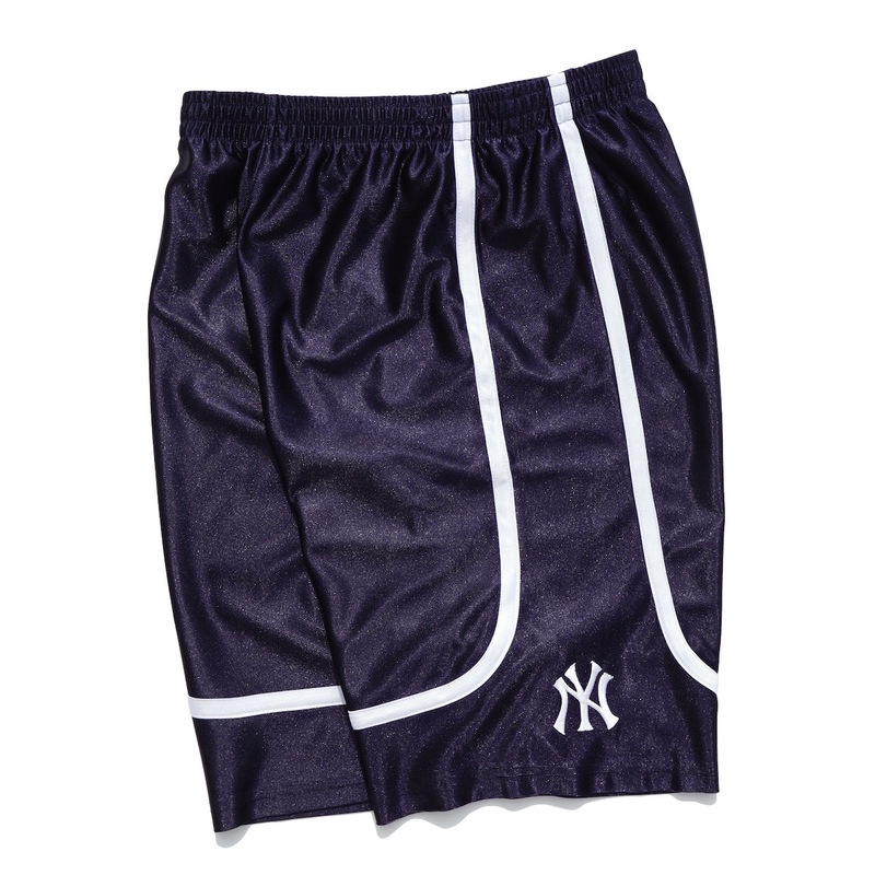 2000s adidas MLB ニューヨーク・ヤンキース トレーニングショーツ S位 ネイビー NY YANKEES アディダス ヴィンテージ USA アメリカ 古着