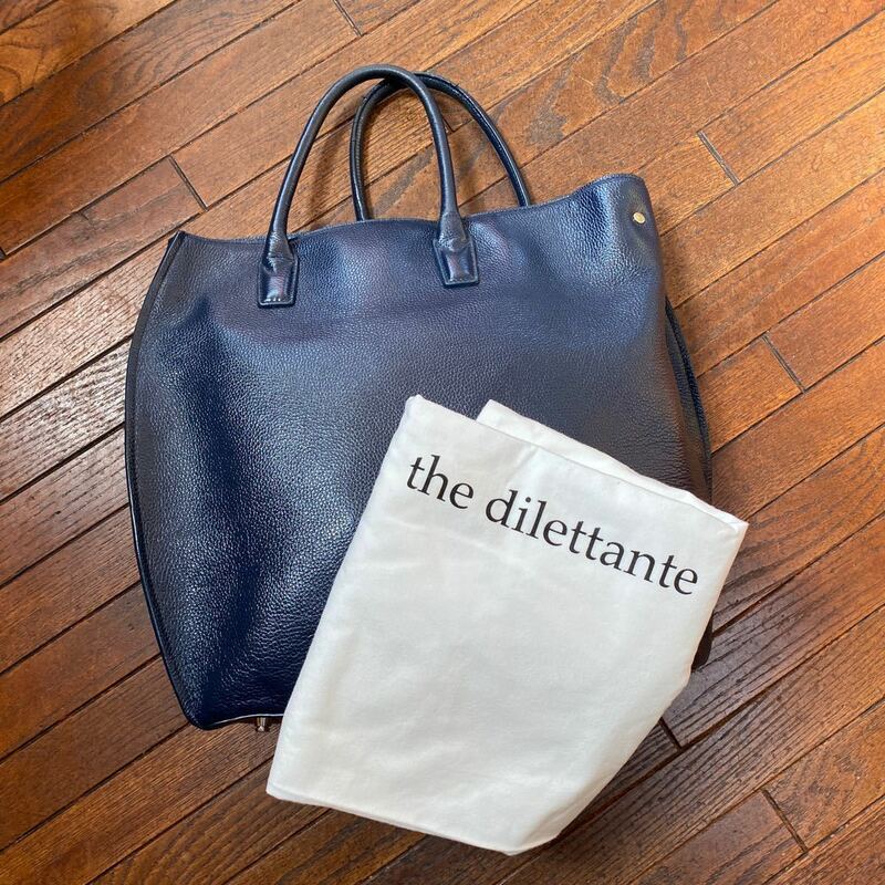 未使用◇THE DILETTANTE / ザ・ディレッタント 別注 ヴァーティカル トートバッグ