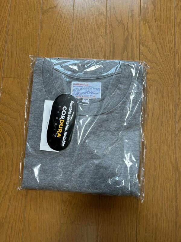 nanamica ナナミカ suhf185長袖Tシャツ ロンT グレー L 新品 未使用 タグ付き