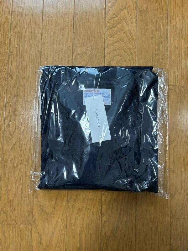 nanamica ナナミカ suhf185長袖Tシャツ ロンT ネイビー 紺 L 新品 未使用 タグ付き