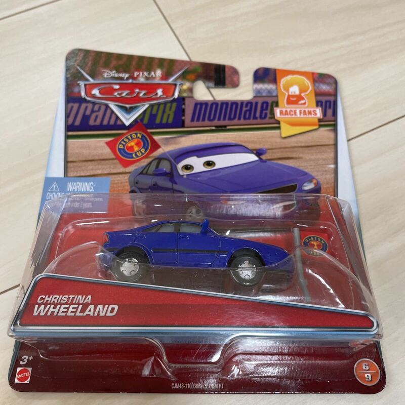 マテル カーズ クリスティーナ CHRISTINA WHEELAND MATTEL CARS ミニカー キャラクターカー レースファン ピストンカップ