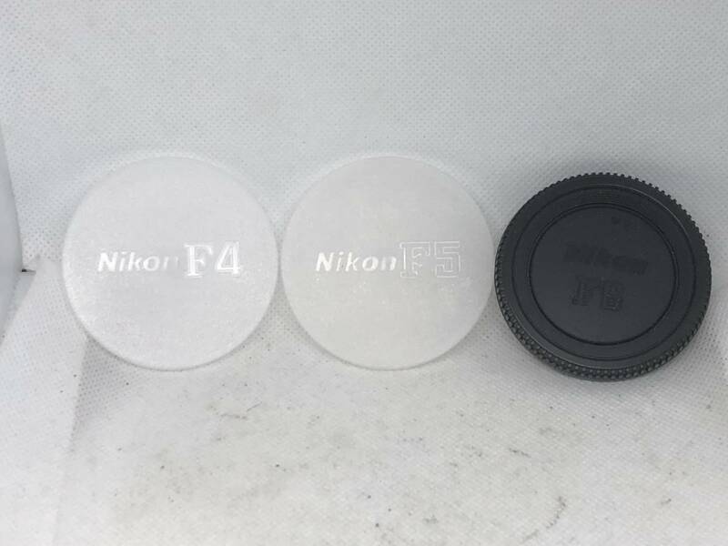 超希少！！Nikon F4・F5・F6 ロゴ入り専用　ボディキャップセット