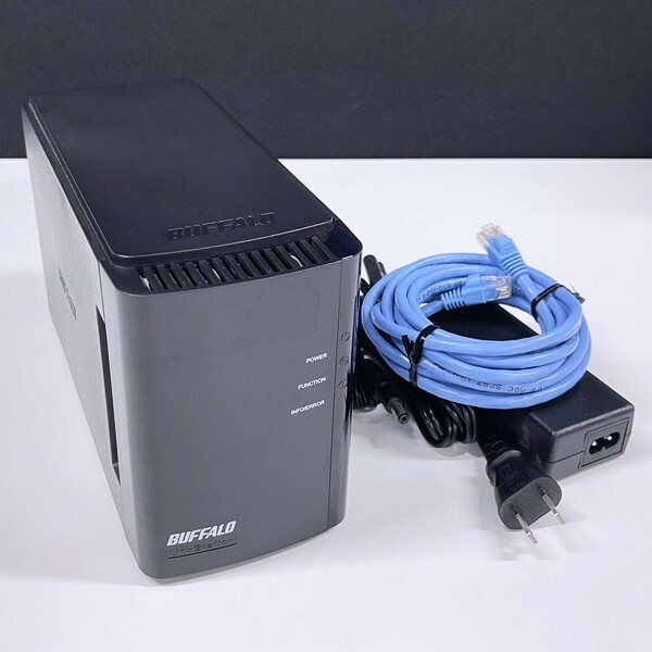 @SV958 秋葉原万世商会 Buffalo LinkStation 良品 高機能NAS for SOHO 4TB RAID LS-WXBL/R1 2TBx2 最新FW-V1.75更新済み