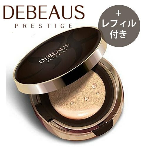 正規品 ディビュース クッションファンデーション 15g DEBEAUS 【本品＋リフィル1個付】【SPF50+/PA+++】 韓国コスメ 紫外線 毛穴 敏感肌