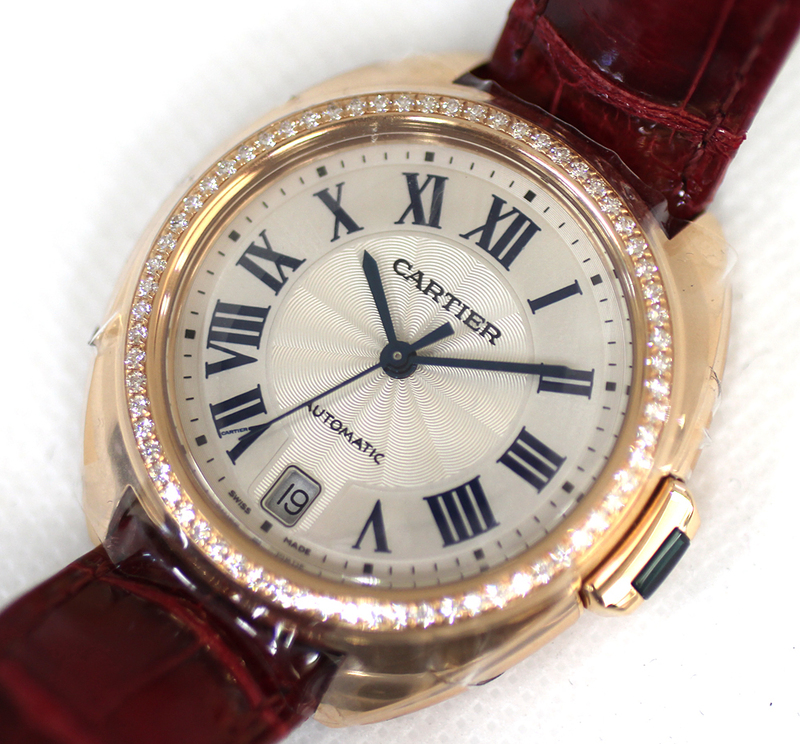 【Cartier】カルティエ　クレ ドゥ カルティエ 35mm WJCL0013　レディース　自動巻き　腕時計　未使用 20230724
