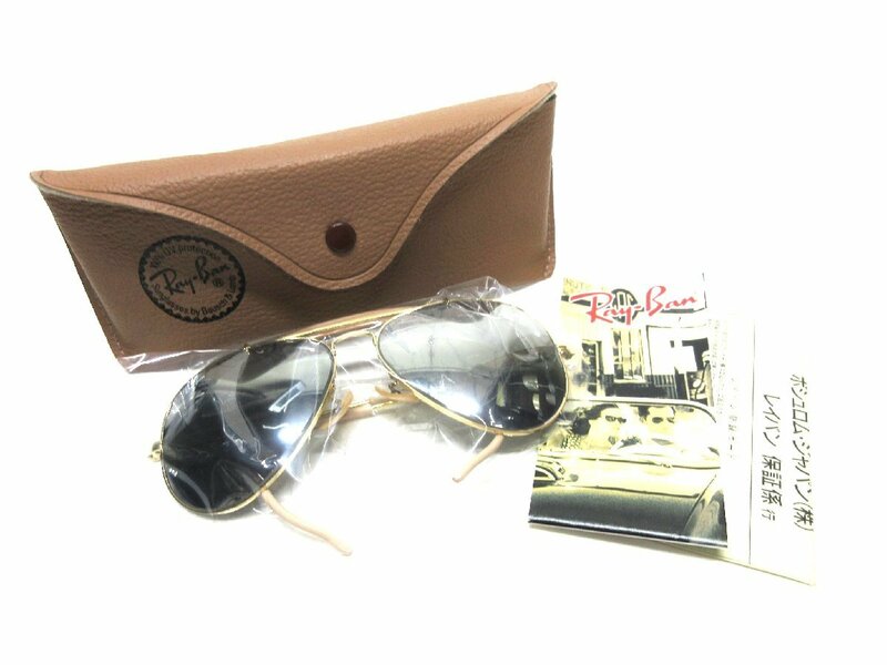 未使用(デッドストック) B&L Ray Ban OUTDOORSMAN ボシュロム レイバン アウトドアーズマン/Wミラー/USA/アメリカ/米国製