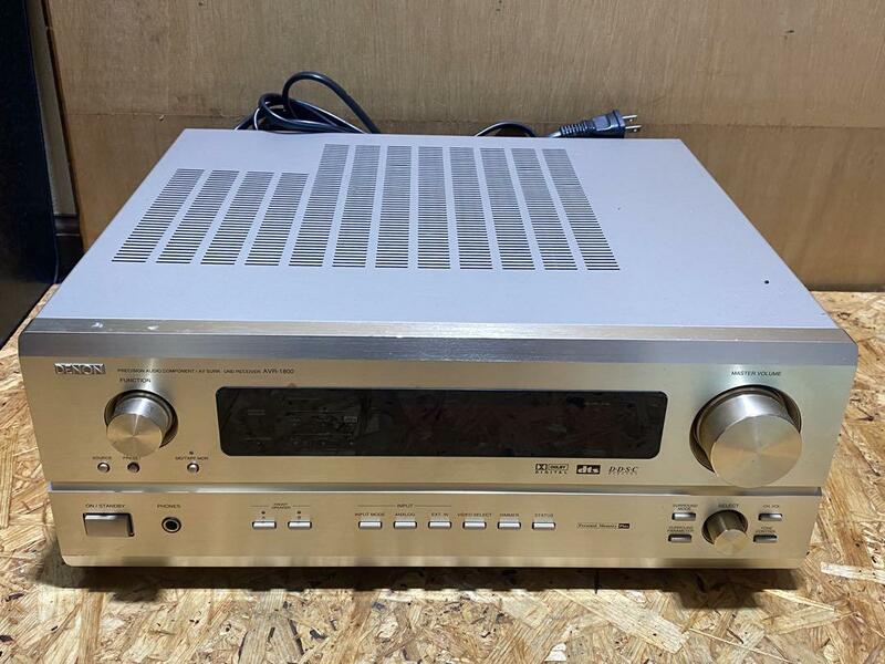 USED AVサラウンドレシーバー AVアンプ AVR-1800 DENON デノン