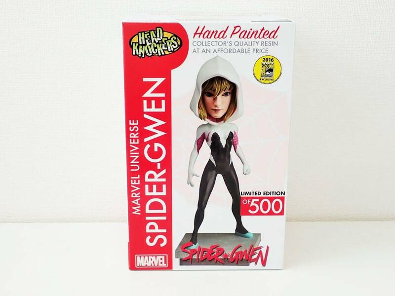 NECA スパイダーグウェン　首振り　フィギュア　NECA Marvel Head Knocker Spider Gwen/K72-4
