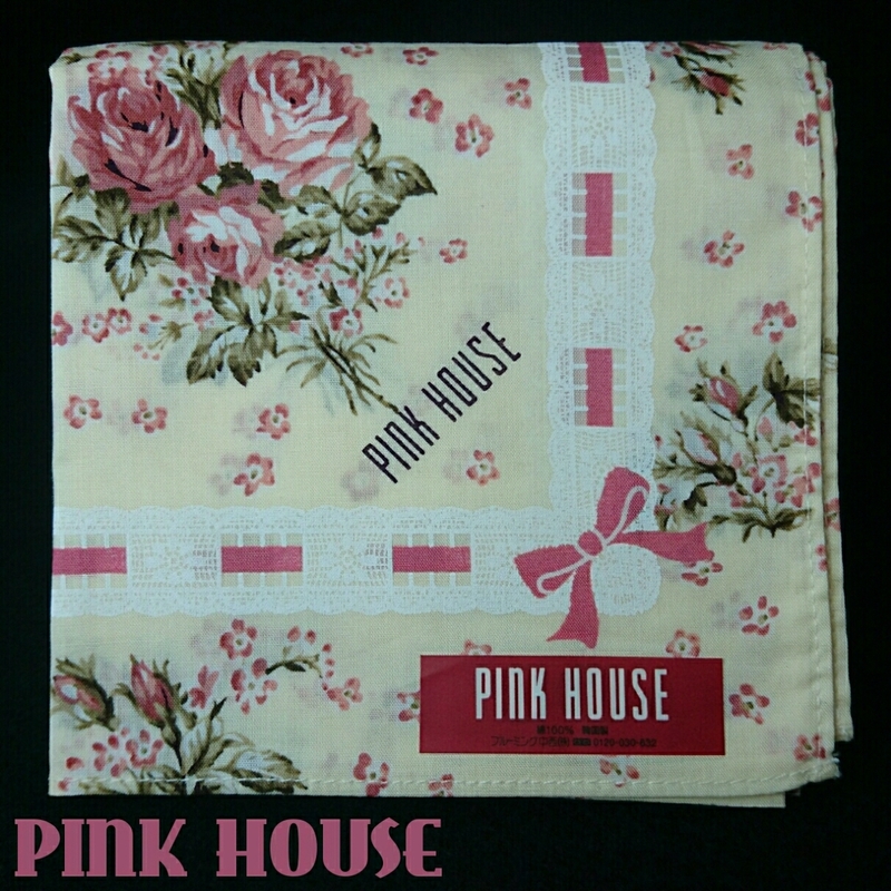 【未使用新品】　PINK　HOUSE　ピンクハウス　ハンカチ　10　8146