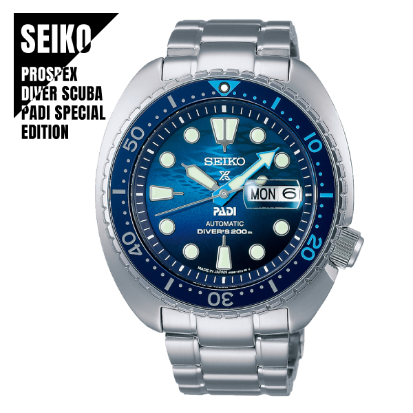国内正規品 SEIKO セイコー PROSPEX プロスペックス DIVER SCUBA PADI ~THE GREAT BLUE~ 200m潜水用防水 SBDY125 メンズ 腕時計 ★新品