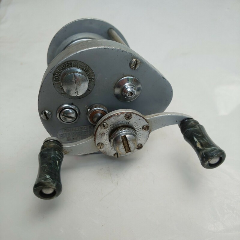 vintage pflueger SUPREME old reel USA バス ダイレクトリール フルーガー シュプリーム south bend langley heddon zebco jchiggins