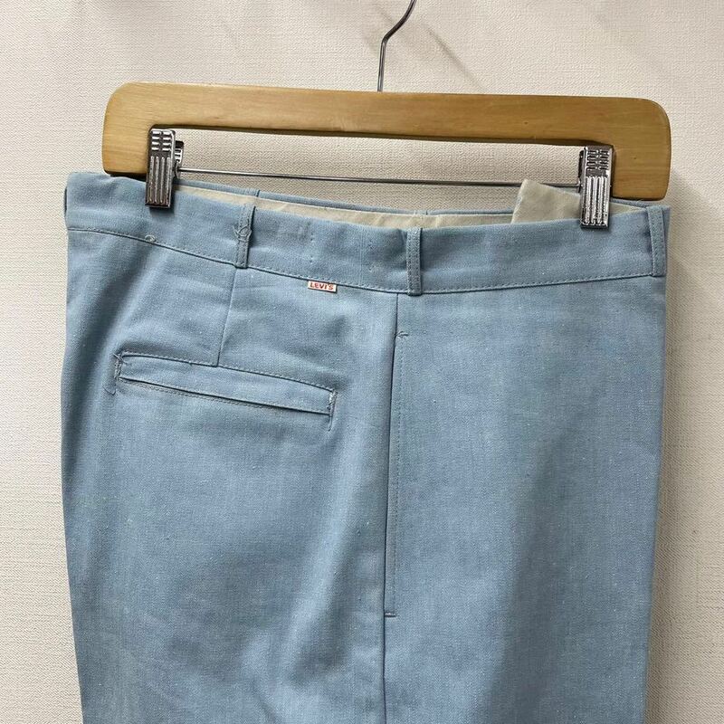 w35 DEADSTOCK 50s Levi's ビンテージ トラウザー チノパン リーバイス デッドストック ロカビリー USA製 bigE