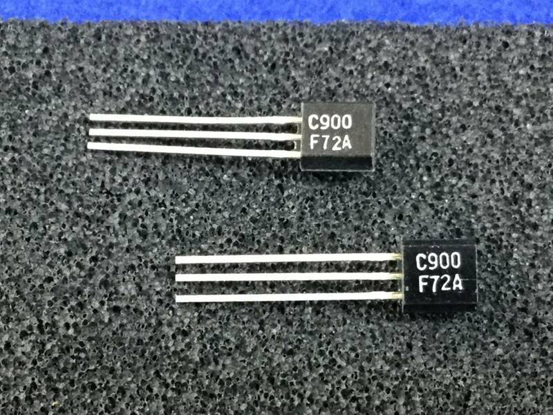 2SC900-F【即決即送】 NECトランジスター TA-333 [124PbK/263849M]　NEC Transistor C900　１０個セット