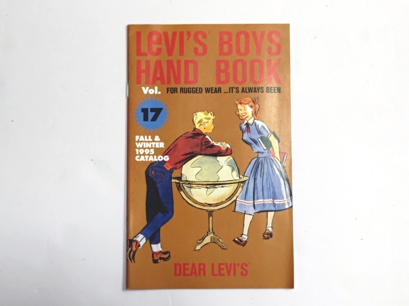 非売品♪新品♪【Levi's】リーバイス 秋冬カタログ 1995年版 「BOYS」 子供服