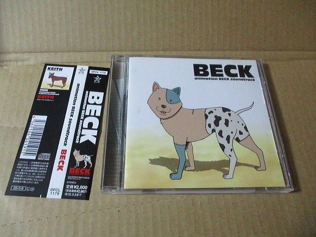 CD■　animation BECK original soundtrack　BECK　/　ベック・オリジナルサウンドトラック　/　DFCL-1179