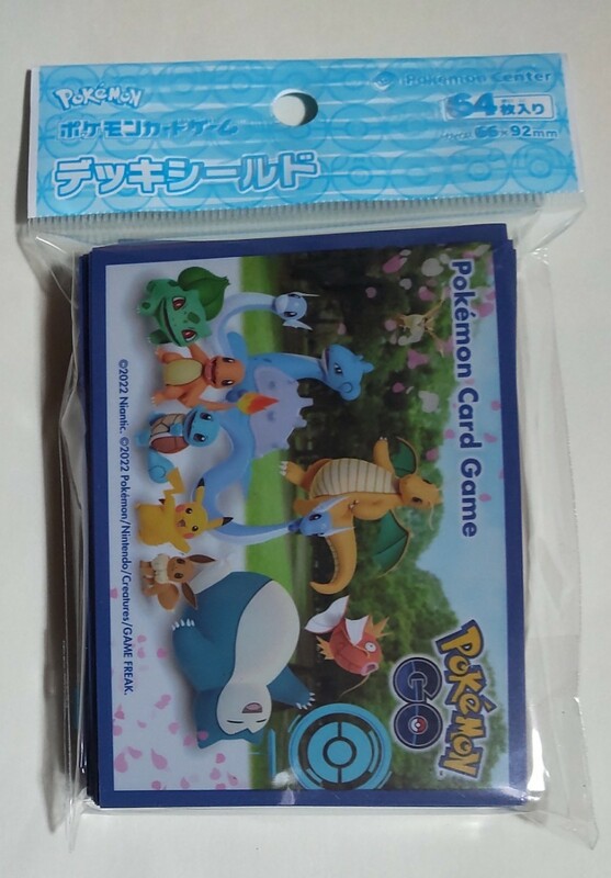 新品未開封 ポケモンセンターオリジナル ポケモンカードゲーム デッキシールド スリーブ Lets GO Let's Go