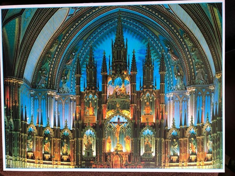 3000ピース　ジグソーパズル モントリオール・ノートルダム聖堂 Notre-Dame Basilica Basilique Notre-Dame de Montral 内袋未開封品