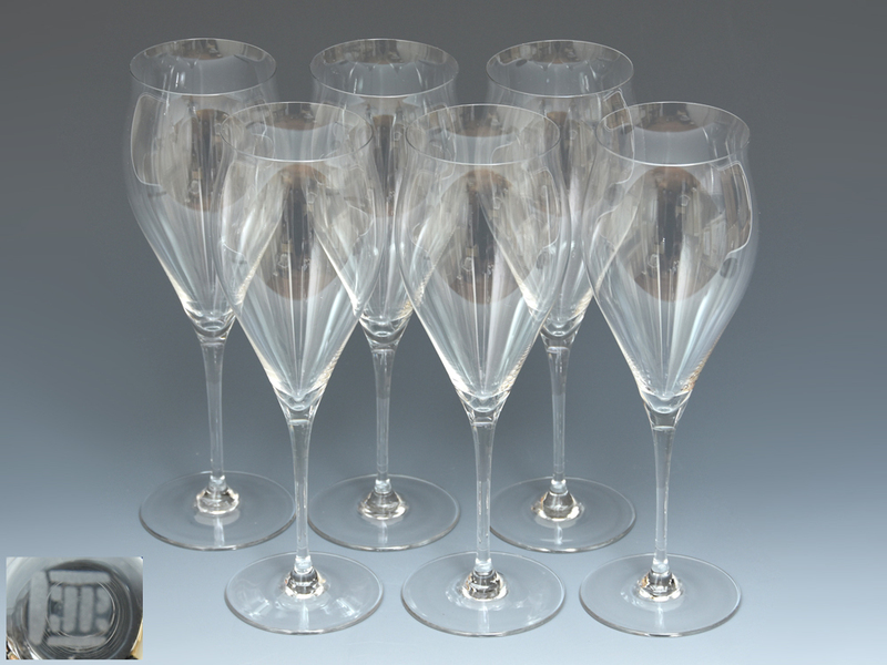 RIEDEL リーデル ワイングラス 6客セット リースリング (カビネット) 高22.5㎝ 酒器 クリスタルガラス 硝子 ガラス　　z5098o
