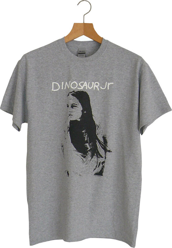 【新品】Dinosaur JR Tシャツ GY Lサイズ オルタナ グランジ ギターポップ Nirvana Sonic Youth 野村訓市 シルクスクリーンプリント