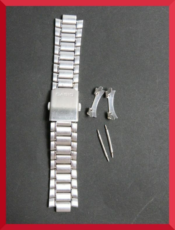 美品 カシオ CASIO 腕時計 ベルト 弓カン 20mm 男性用 メンズ V359
