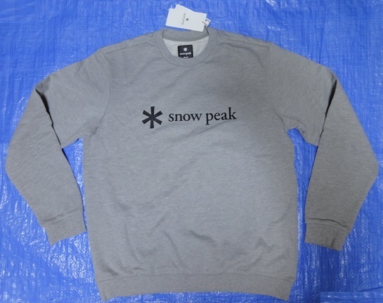 snow peakスノーピーク/トレーナー新品PLCGL-1 