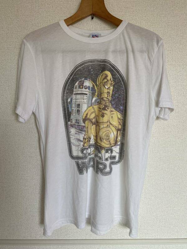 スターウォーズ STAR WARS JUNK FOOD × BEAMS R2D2 C-3PO Tシャツ L USA製