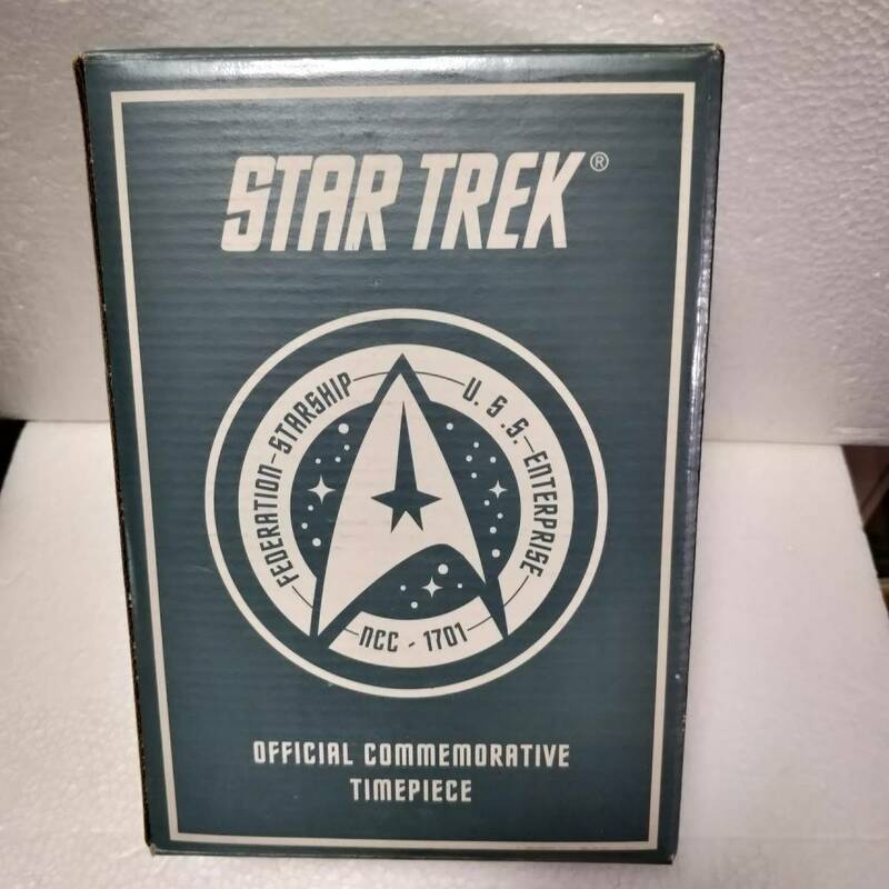 【未使用】Fossil Star Trek Watch USS Enterprise Collectible Series 1995 フォッシル