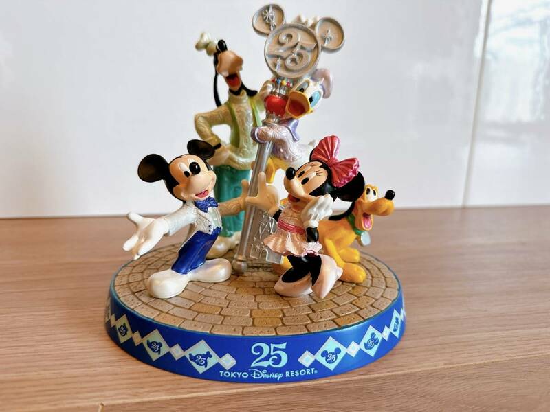 ◆祝！ファンタジースプリングス◆TDR東京ディズニーリゾート25周年 フィギュアリン 2008年◆