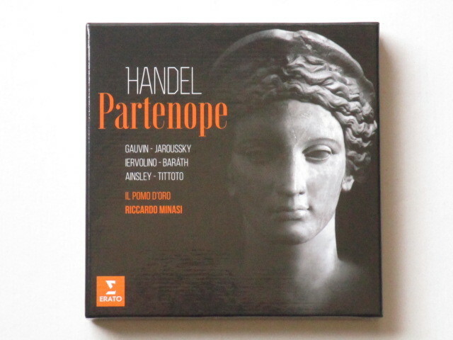 3CD（輸入盤）　ヘンデル　『パルテノペ』　リッカルド・ミナーシ指揮　送料310円