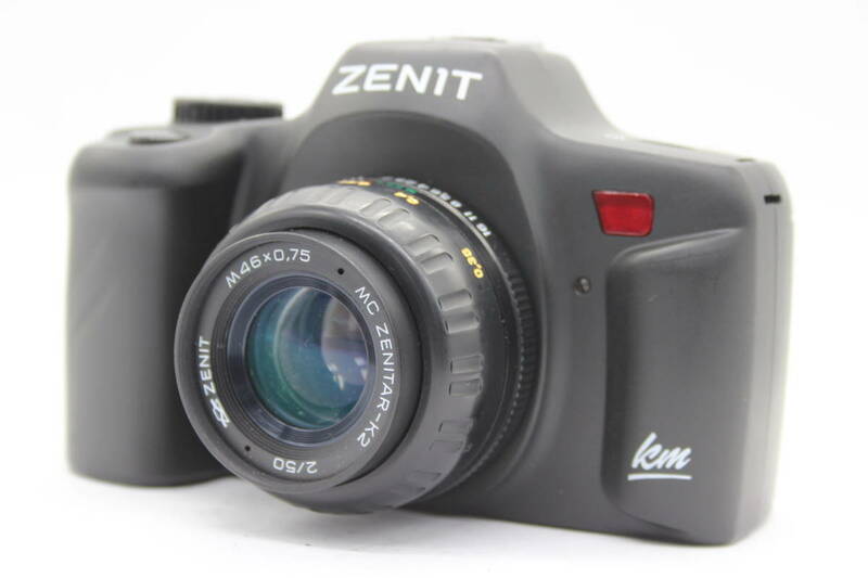【返品保証】 ゼニット Zenit km MC Zenitar-K2 50mm F2 M46x0.75 ボディレンズセット C8541