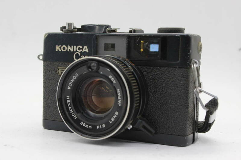 【返品保証】 コニカ Konica C35 FD Hexanon 38mm F1.8 コンパクトカメラ C8709