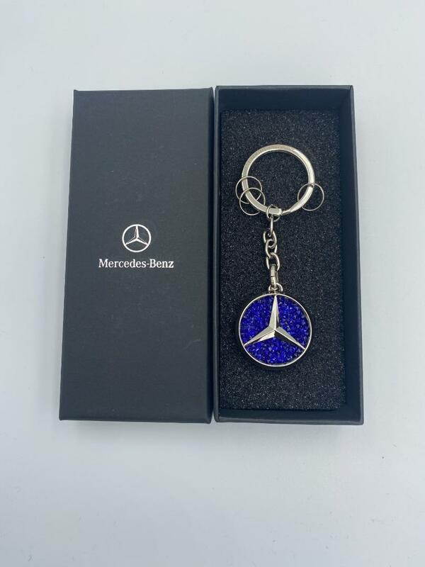 【Mercedes Benz】メルセデスベンツキーホルダー　キーリング ブルー