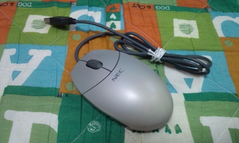 【中古・軽動作確認済み品】USB光学式マウス32 NEC製