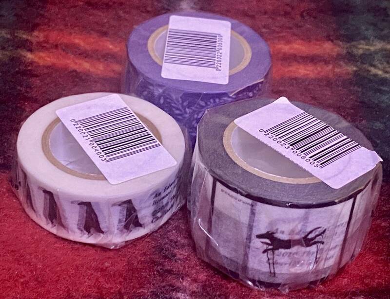 エドワード・ゴーリーの優雅な秘密 ゴーリー展 マスキングテープ ３種セット