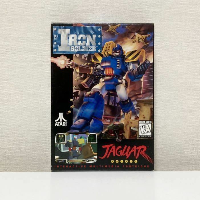 【レア】ATARI JAGUAR　IRON SOLDIER　箱付き　アタリ　ジャガー