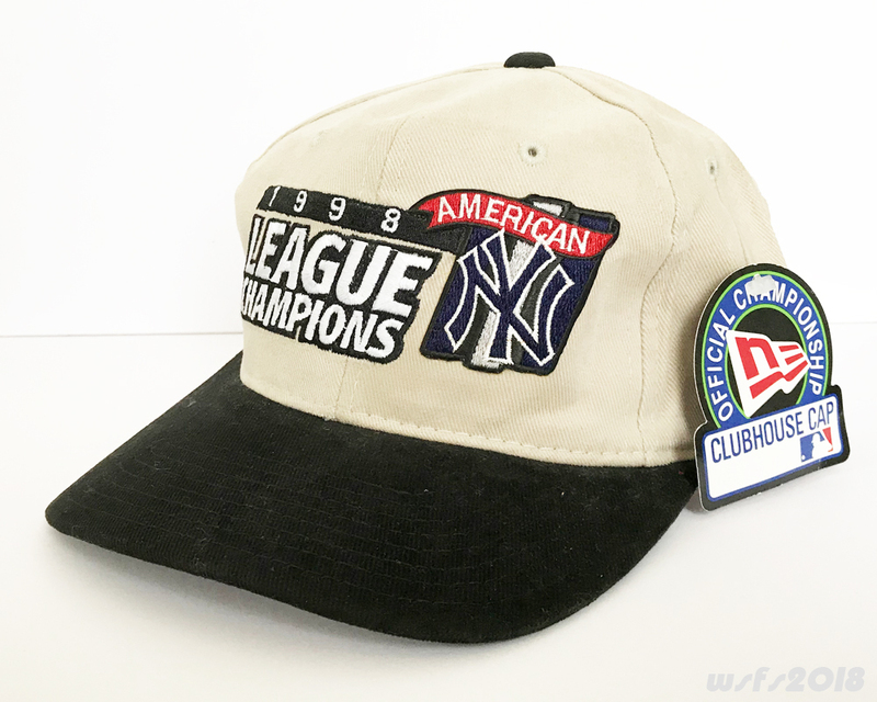 【MLB/新品】1998リーグチャンピオン記念キャップ（ヤンキース）【NEW ERA/ニューエラ】